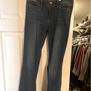 White House Black Market size 4 regular flare leg jeans, excellent condition